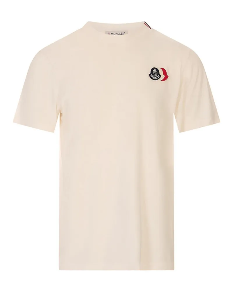Moncler T-Shirt - Weiß Weiß