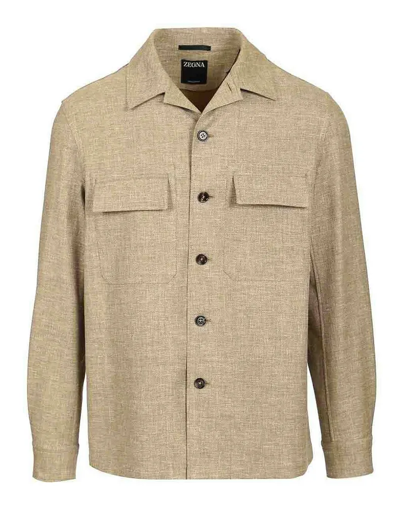 Ermenegildo Zegna Hemd - Beige Beige