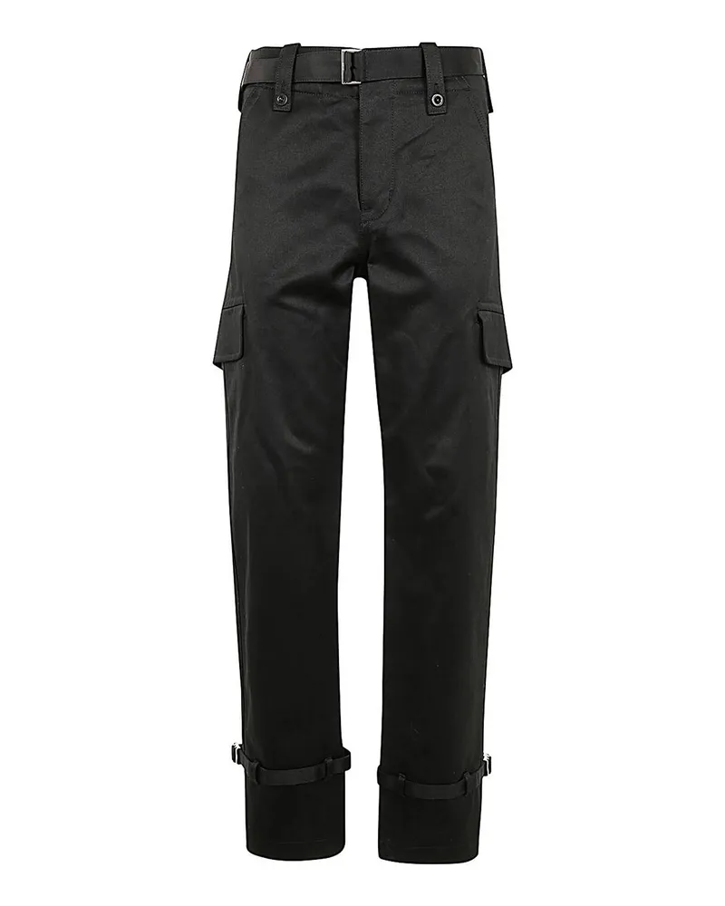 Sacai Casual Hose - Schwarz Schwarz
