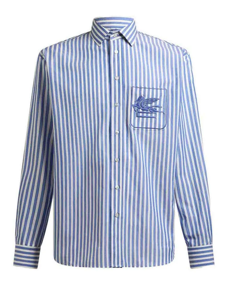 Etro Hemd - Hellblau Hellblau