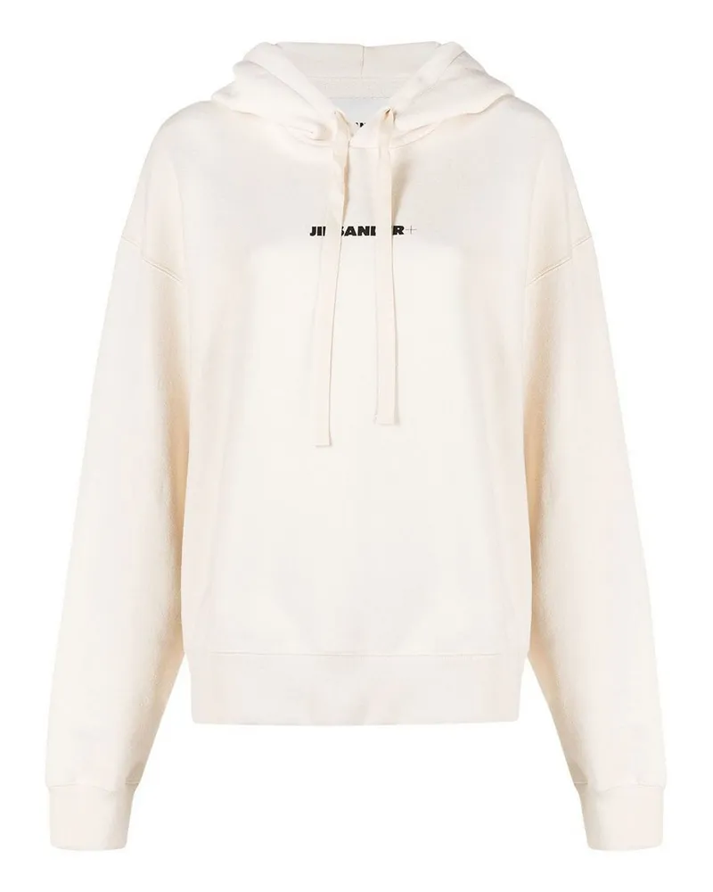 Jil Sander Sweatshirt - Beige Weiß