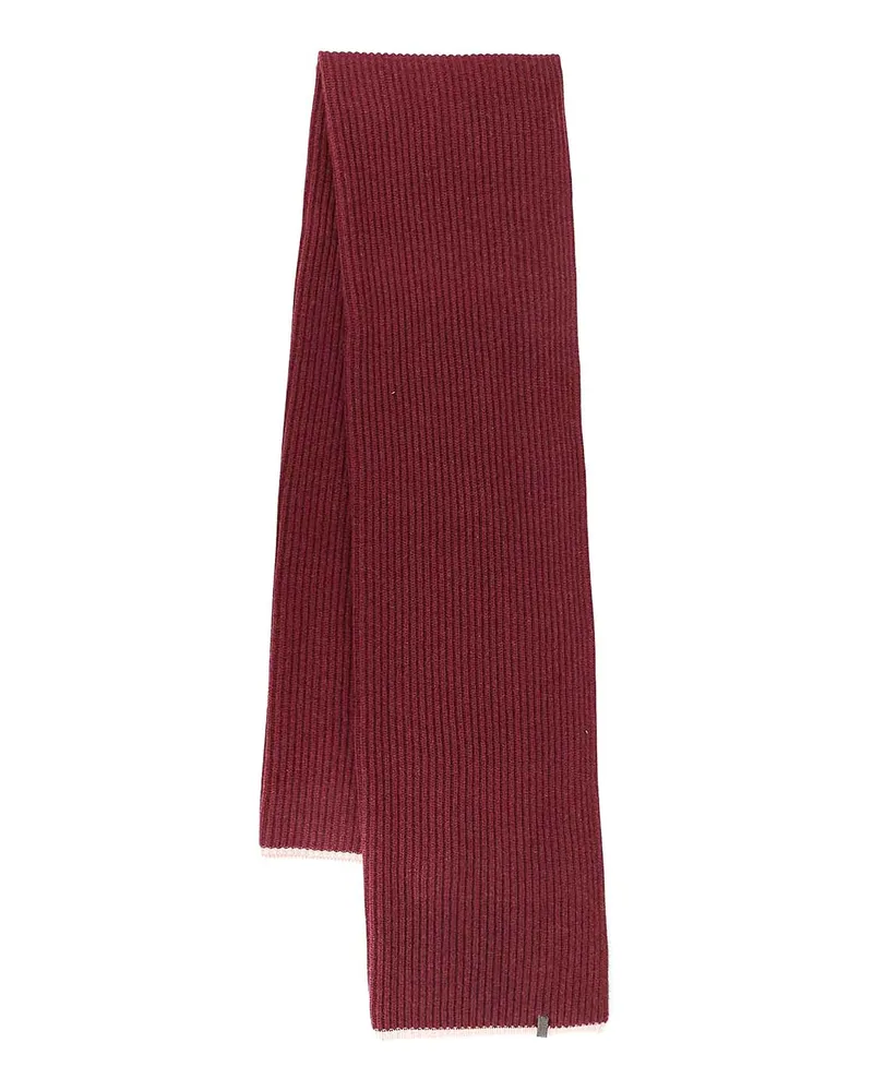 Brunello Cucinelli Schal - Bordeaux Bordeaux