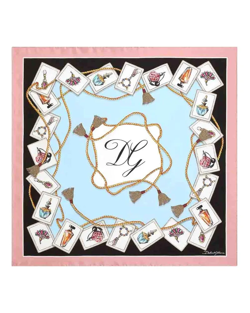 Dolce & Gabbana Stola - Hellblau Hellblau