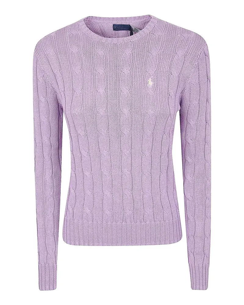 Ralph Lauren Rundhalspullover - Hell-Lila Hell-lila