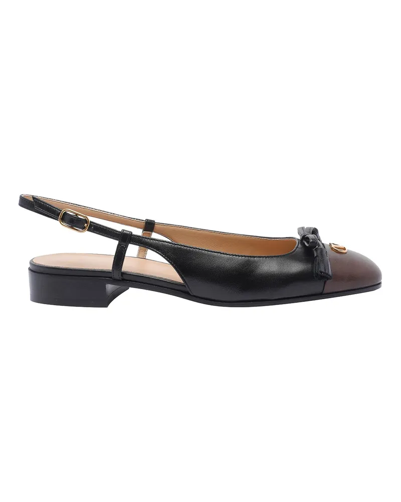Valentino Garavani Ballerinas - Schwarz Schwarz