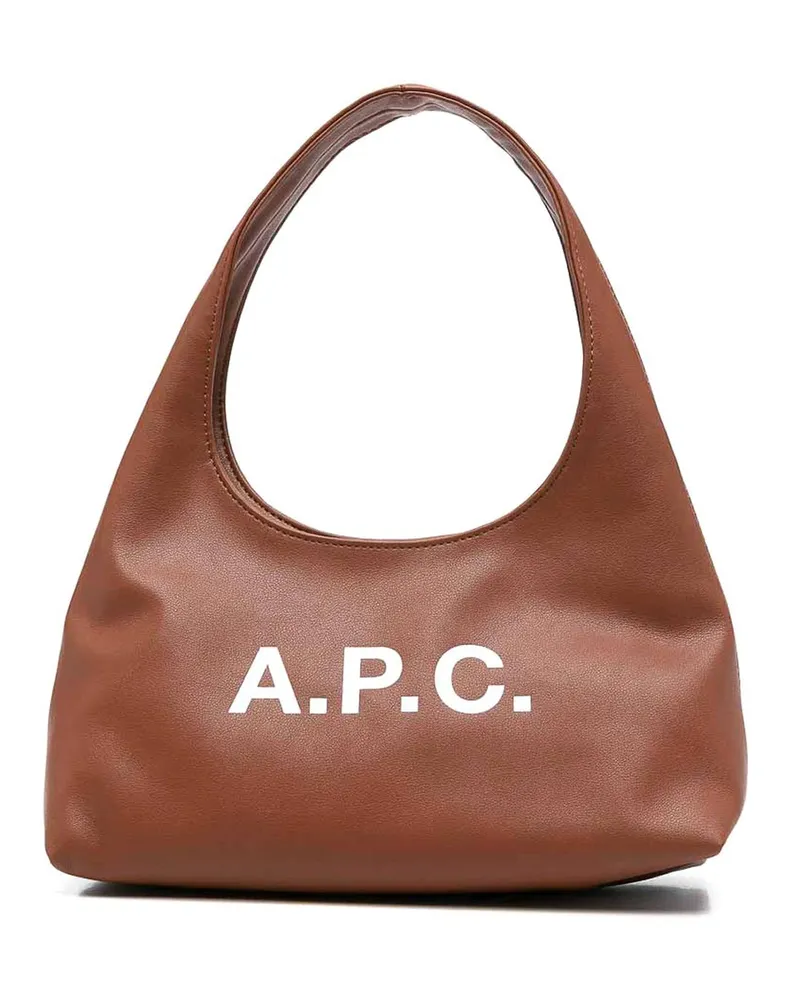 A.P.C. A. P.C. Umhängetasche - Braun Braun
