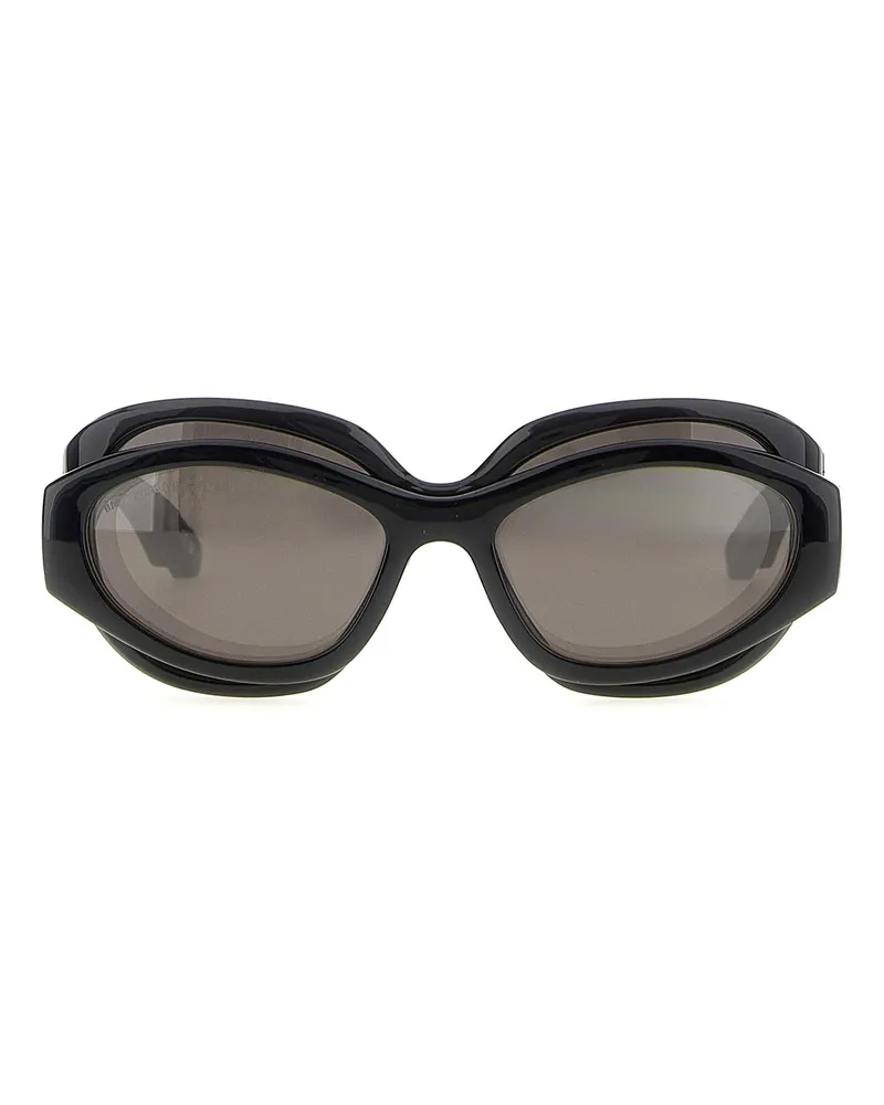 Balenciaga Sonnenbrille - Schwarz Schwarz