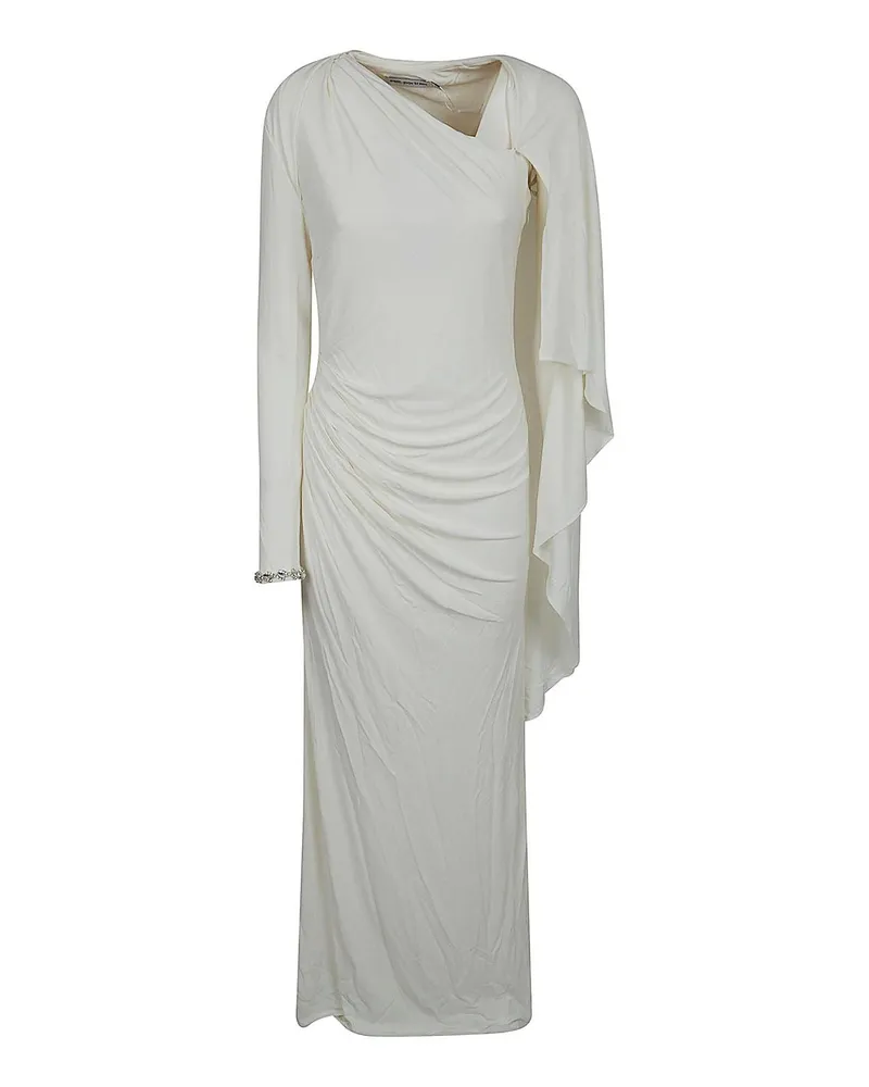 Self-Portrait Maxikleid - Weiß Weiß