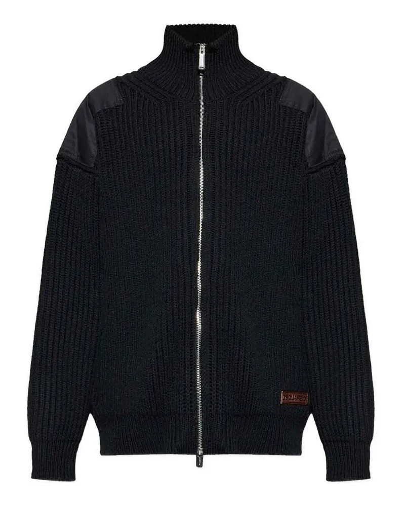 Dsquared2 Cardigan - Schwarz Schwarz