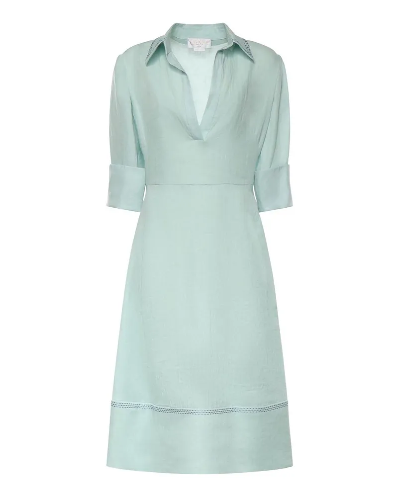 Genny Knielanges Kleid - Grün Grün