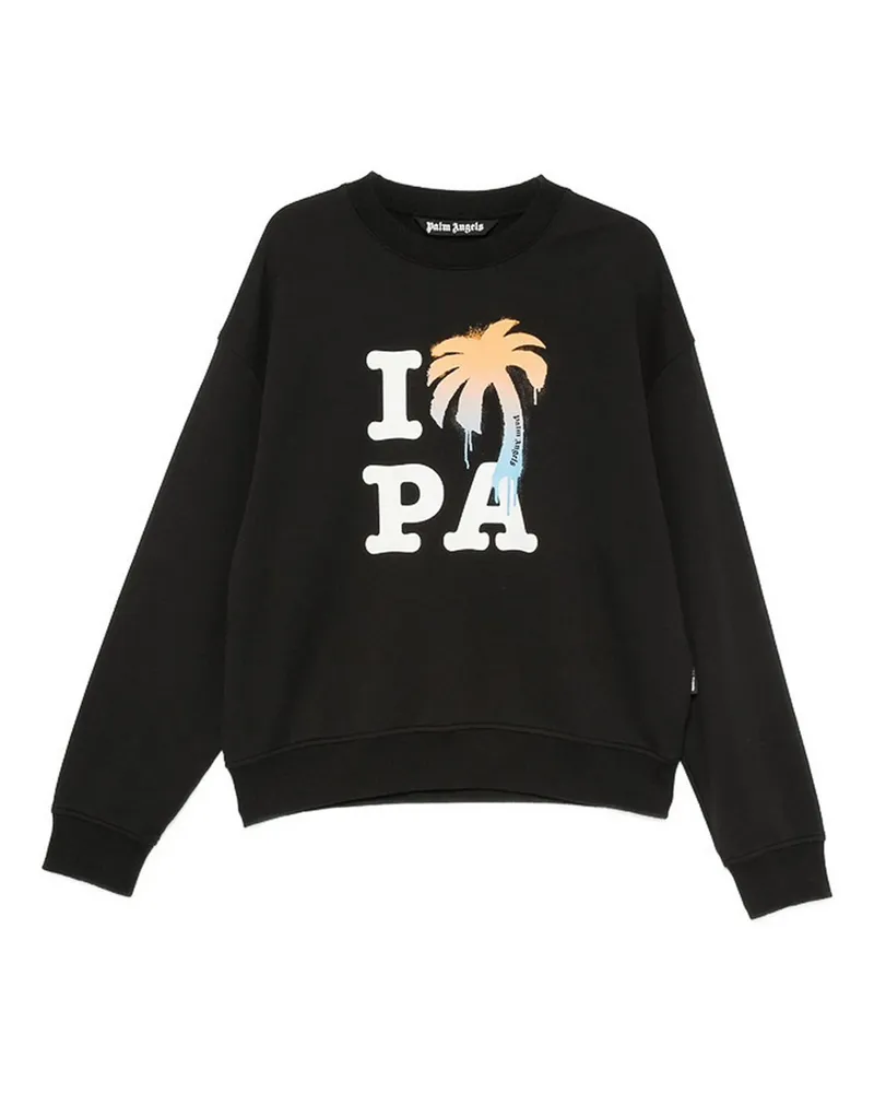 Palm Angels Sweatshirt - Schwarz Schwarz