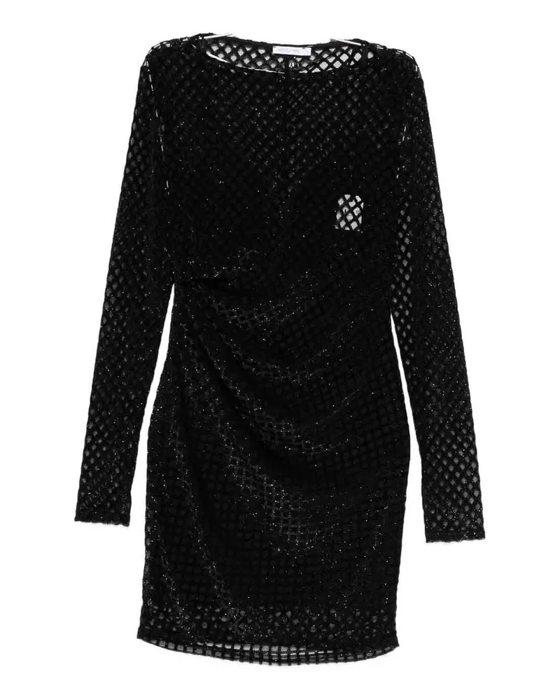 Patrizia Pepe Knielanges Kleid - Schwarz Schwarz