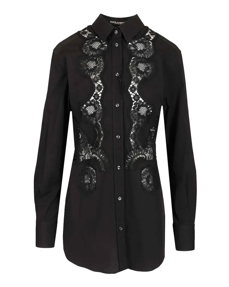 Dolce & Gabbana Hemd - Schwarz Schwarz
