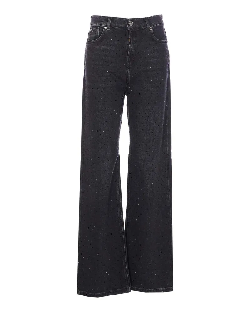 Twin-Set Schlagjeans - Schwarz Schwarz