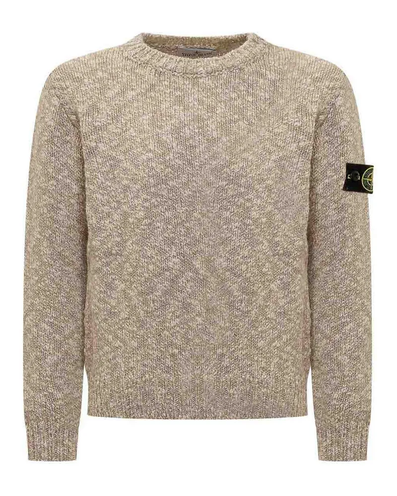 Stone Island Rundhalspullover - Nude Nude