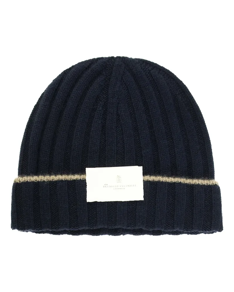 Brunello Cucinelli Mütze - Blau Blau