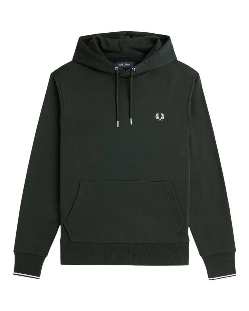 Fred Perry U-Boot-Pullover - Grün Grün