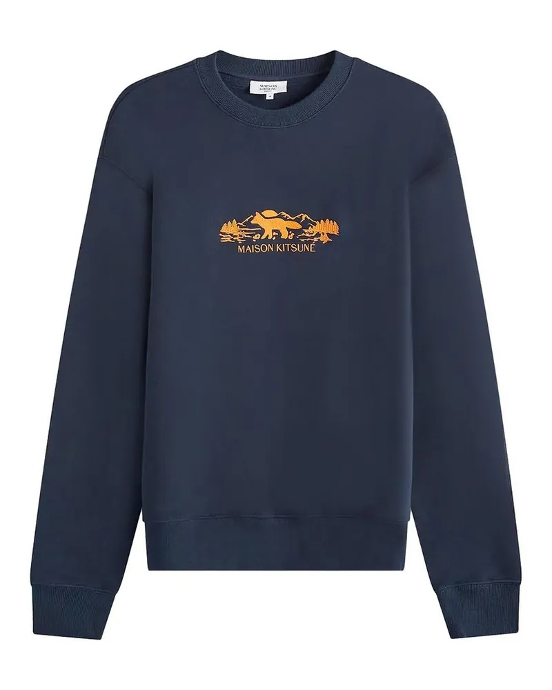 Kitsuné Sweatshirt - Blau Blau