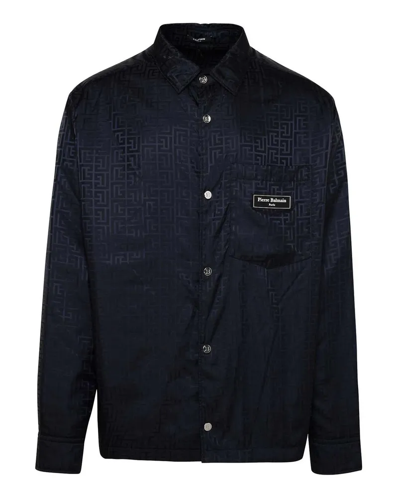 Balmain Hemd - Schwarz Schwarz