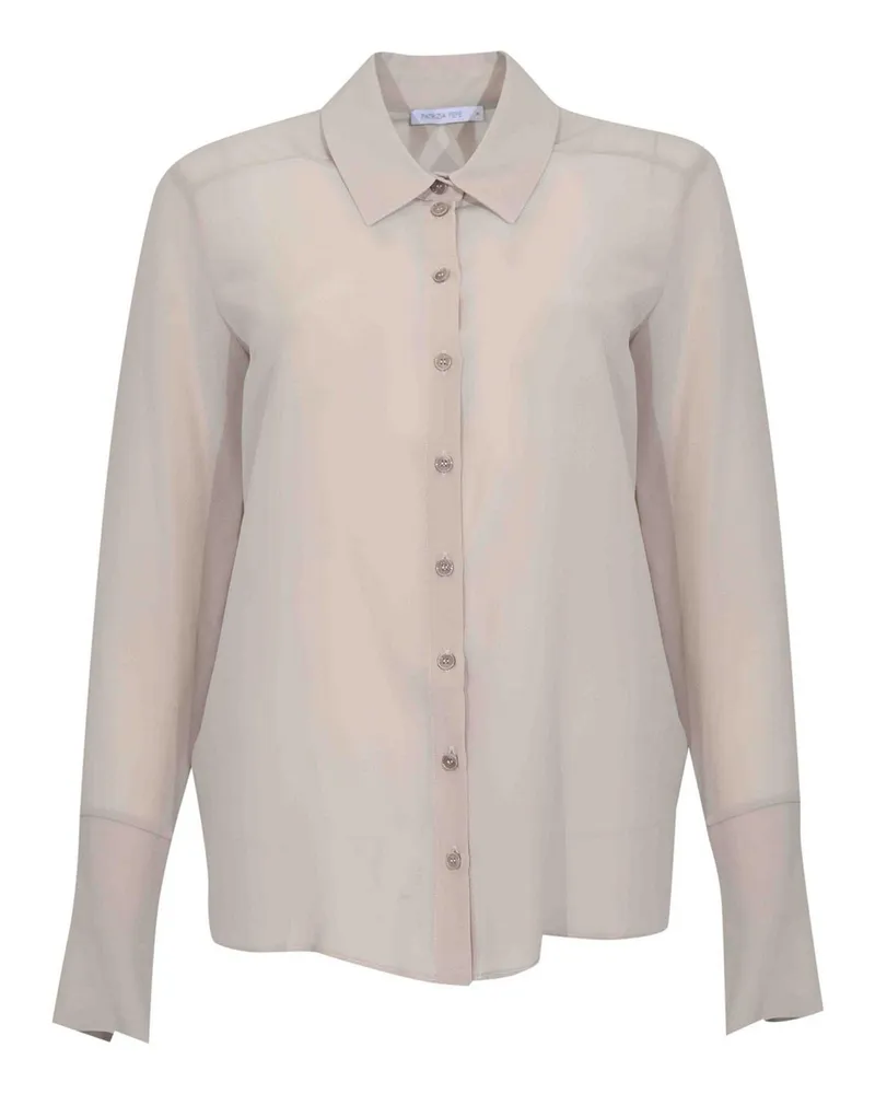 Patrizia Pepe Hemd - Hellgrau Hellgrau
