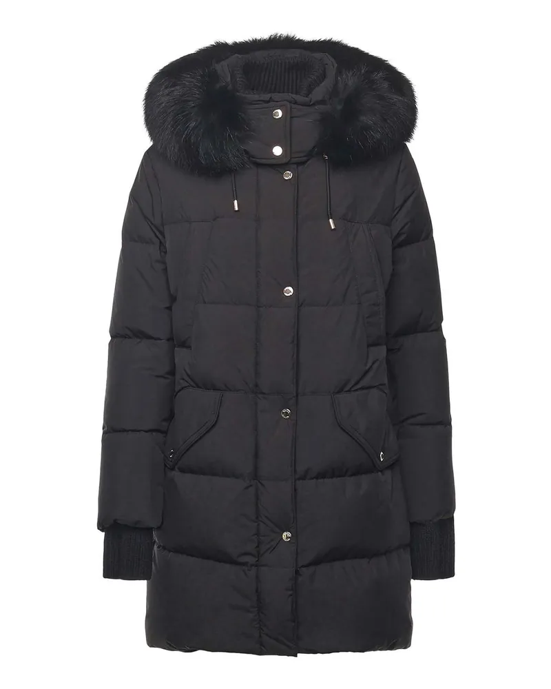 MOORER Daunenjacke - Schwarz Schwarz