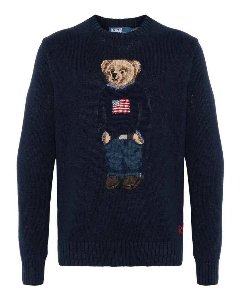 Ralph Lauren Rundhalspullover - Blau Blau