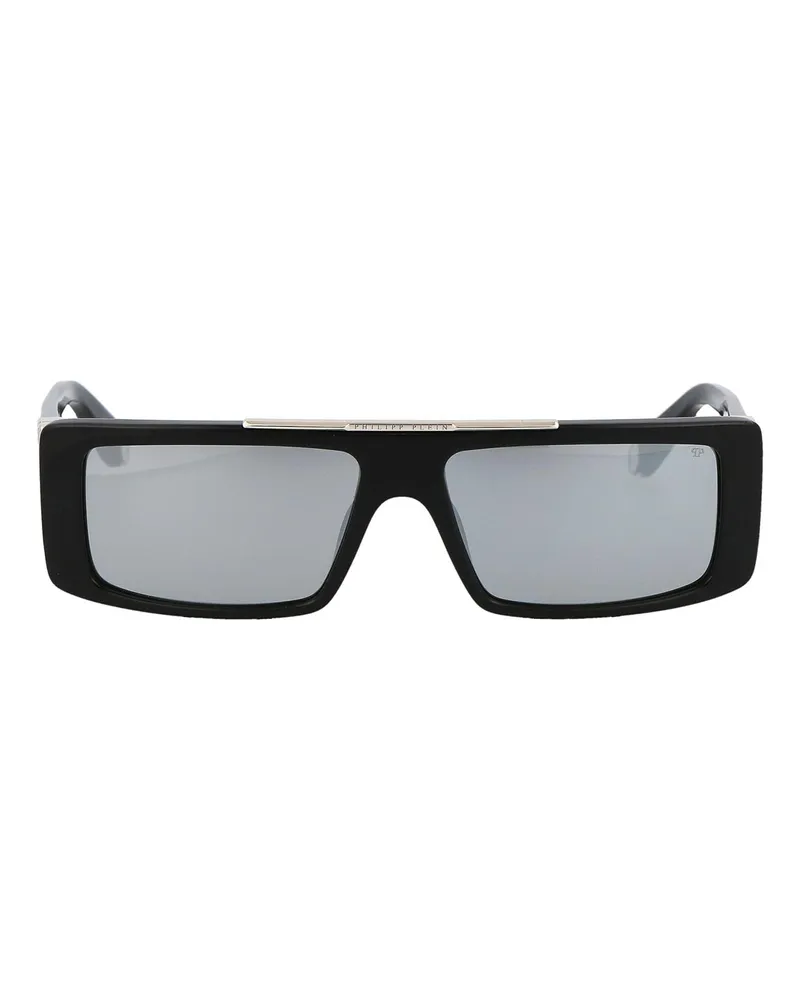 Philipp Plein Sonnenbrille - Schwarz Schwarz