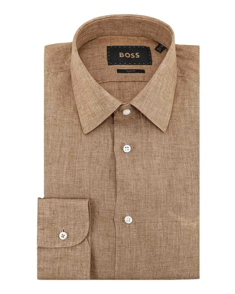 HUGO BOSS Hemd - Beige Beige