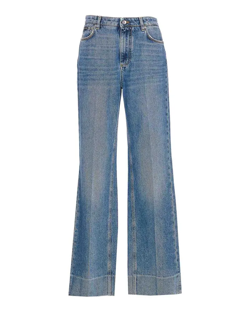 Dolce & Gabbana Straight Leg Jeans - Blau Blau