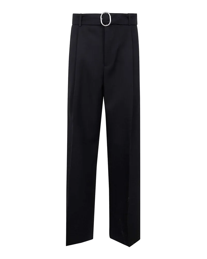 Jil Sander Casual Hose - Schwarz Schwarz