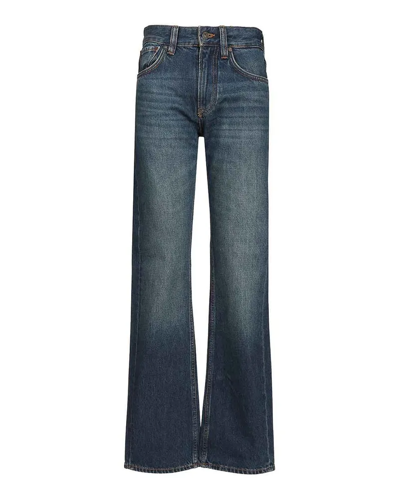 Emporio Armani Straight Leg Jeans - Blau Blau