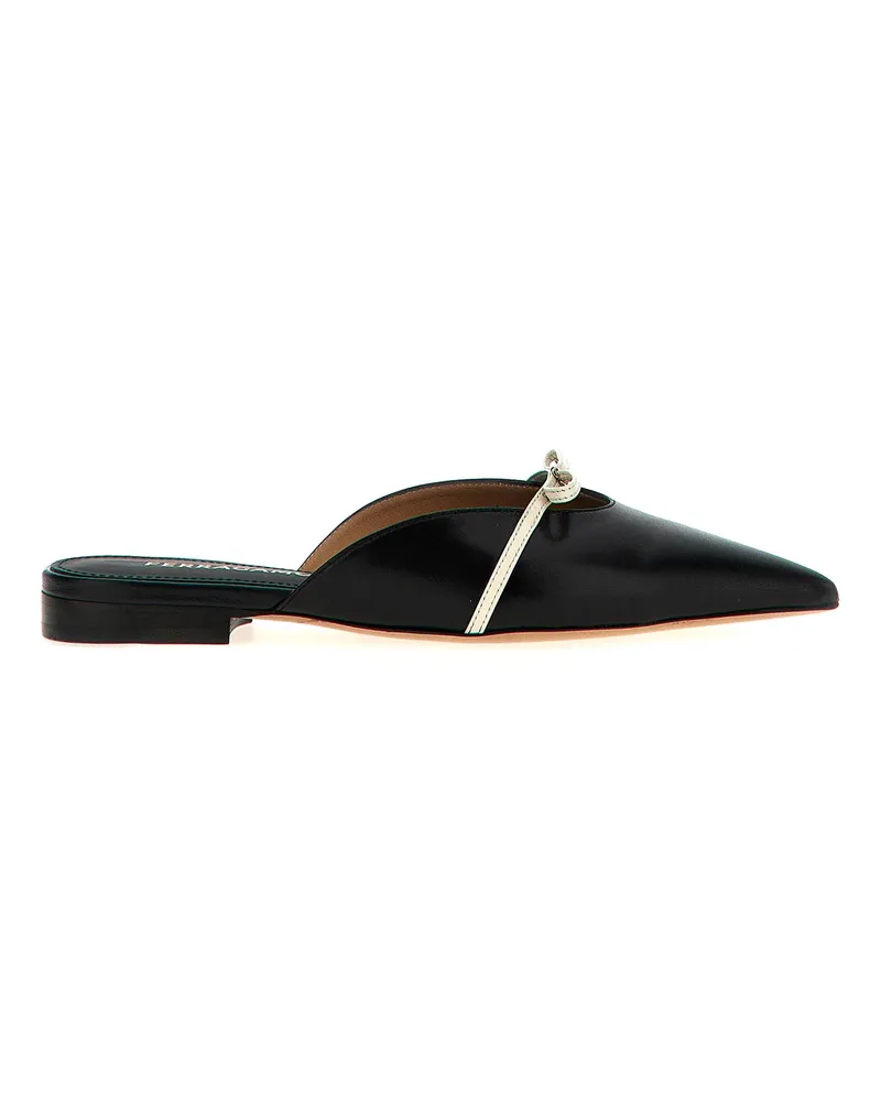 Ferragamo Mules - Schwarz Schwarz