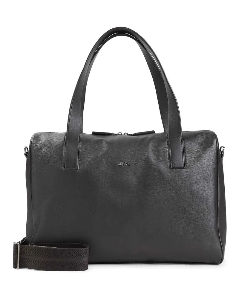 Ermenegildo Zegna Reisetasche - Dunkelbraun 