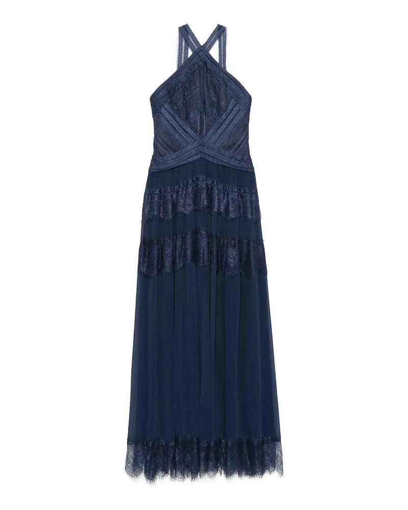 Ermanno Scervino Knielanges Kleid - Blau Blau