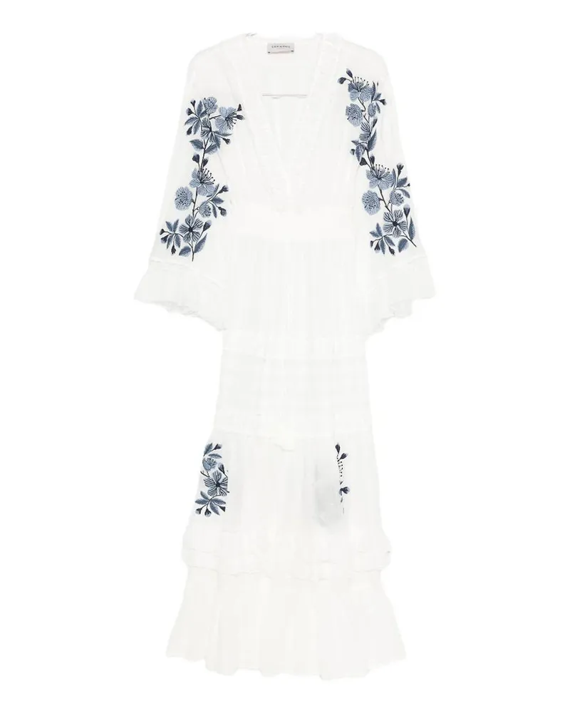 Ermanno Scervino Maxikleid - Weiß Weiß