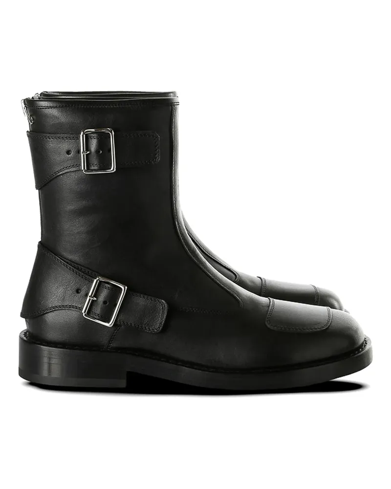 Ann Demeulemeester Stiefeletten - Schwarz Schwarz