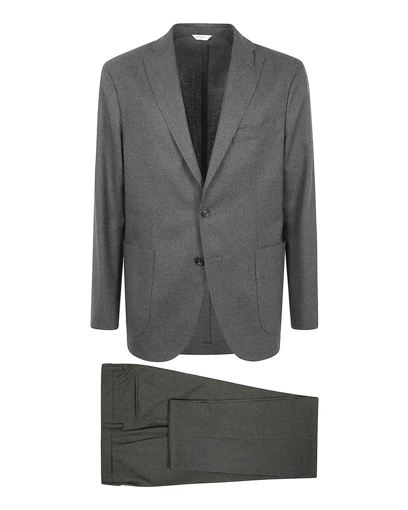 Boglioli Eleganter Anzug - Schwarz Schwarz
