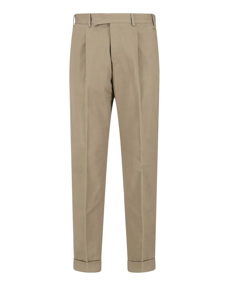 PT TORINO Formale Hose - Beige Beige