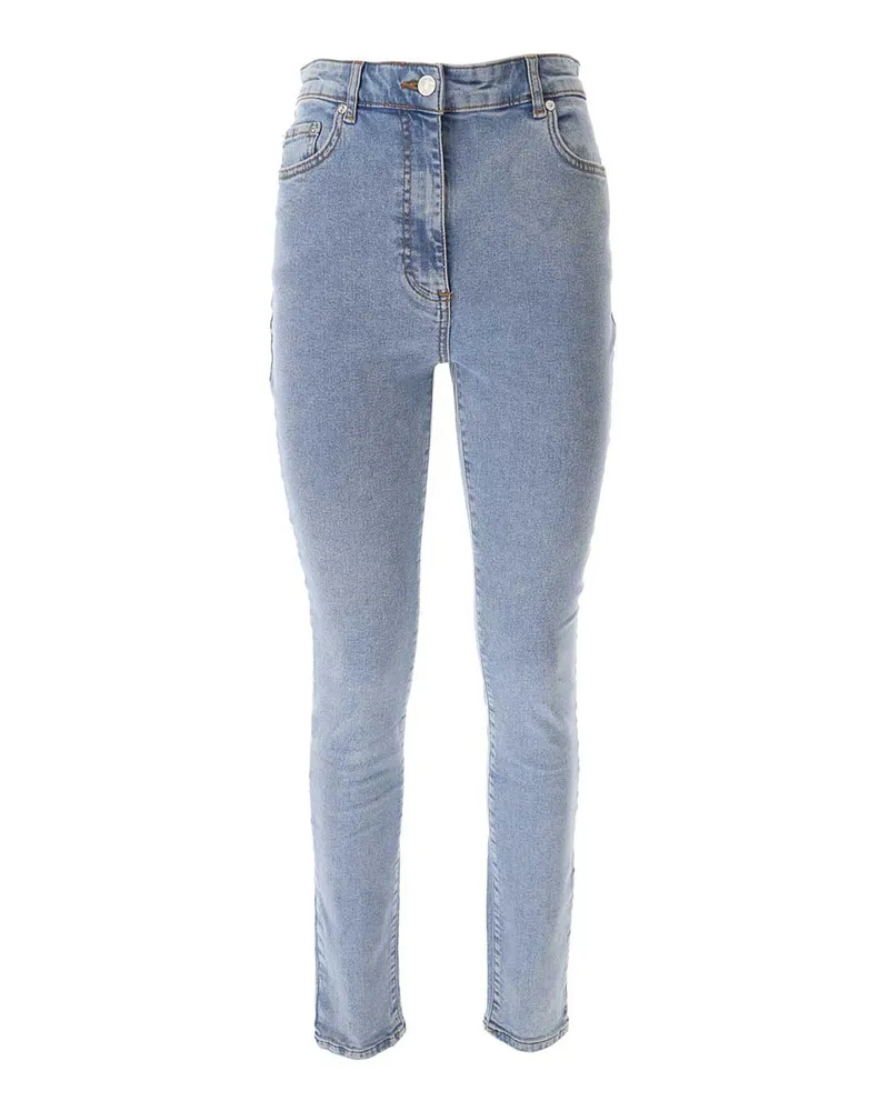 Moschino Straight Leg Jeans - Blau Blau