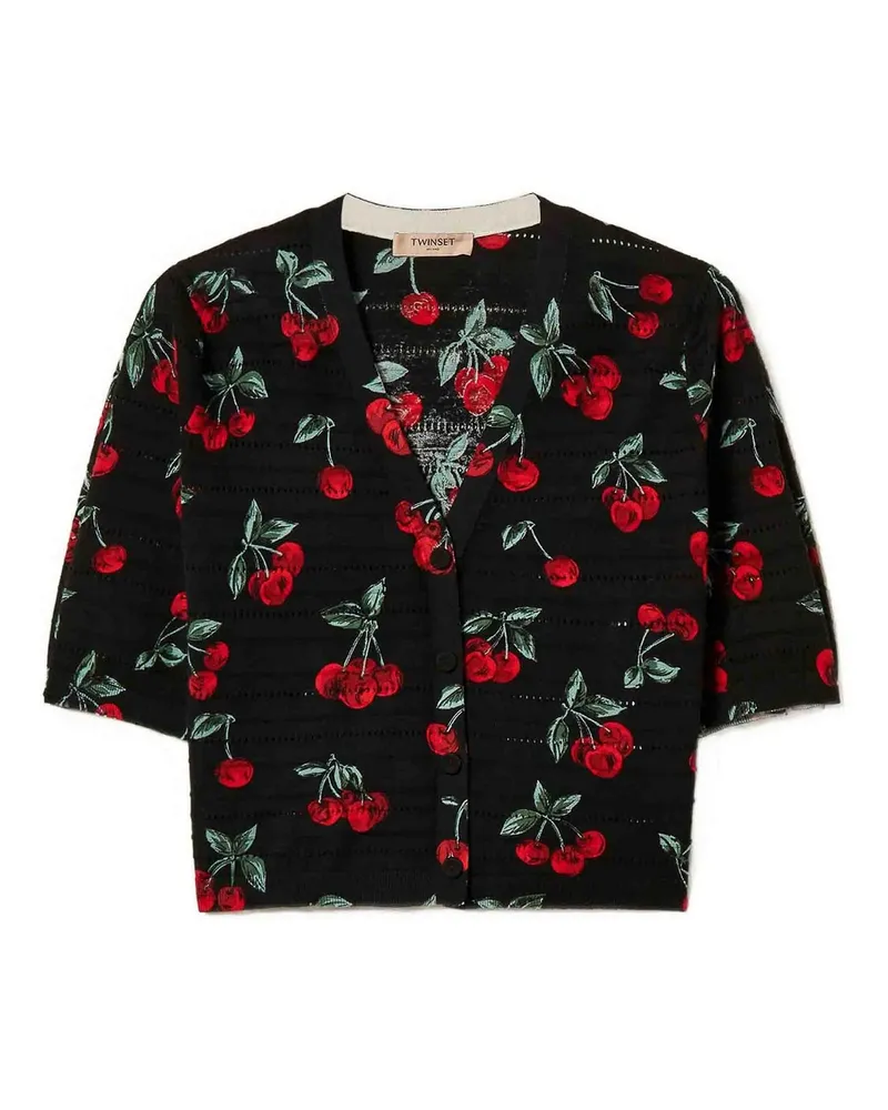 Twin-Set Top - Schwarz Schwarz