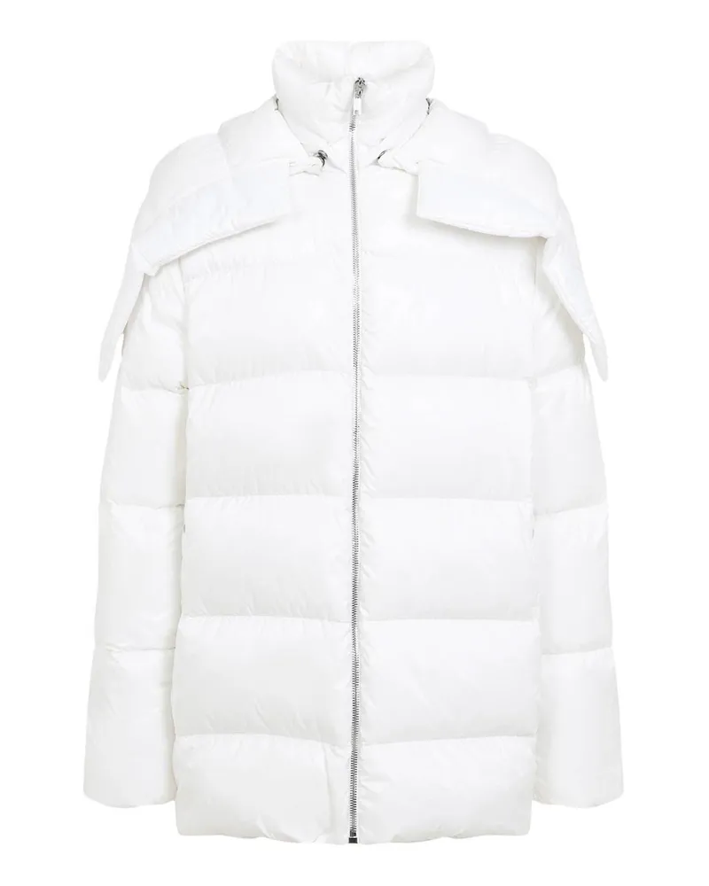 Moncler Kurzer Mantel - Weiß Weiß