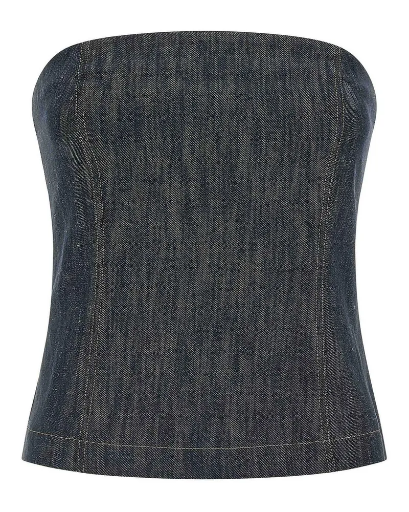 Brunello Cucinelli Top - Blau Blau