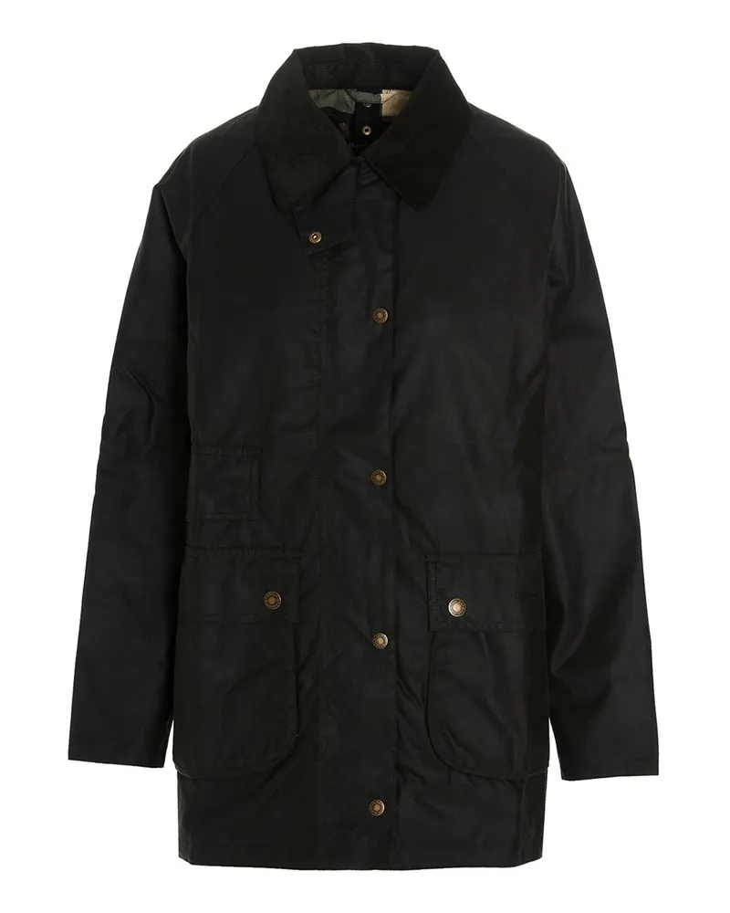 Barbour Kurzer Mantel - Grün Grün