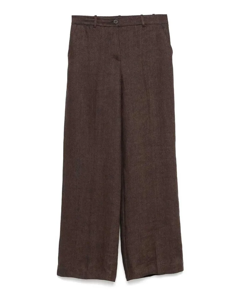 P.A.R.O.S.H. P. A.R. O.S. H. Casual Hose - Dunkelbraun Dunkelbraun