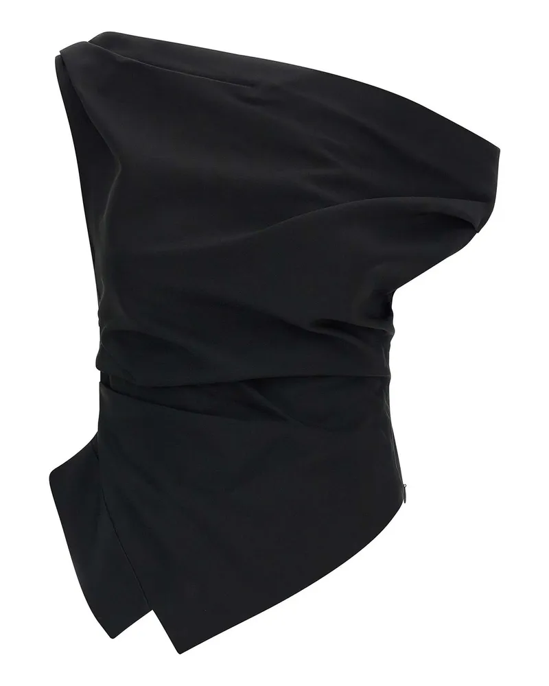 Róhe Top - Schwarz Schwarz