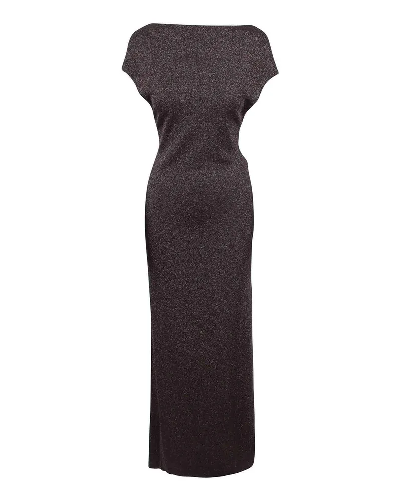Max Mara Maxikleid - Braun Braun