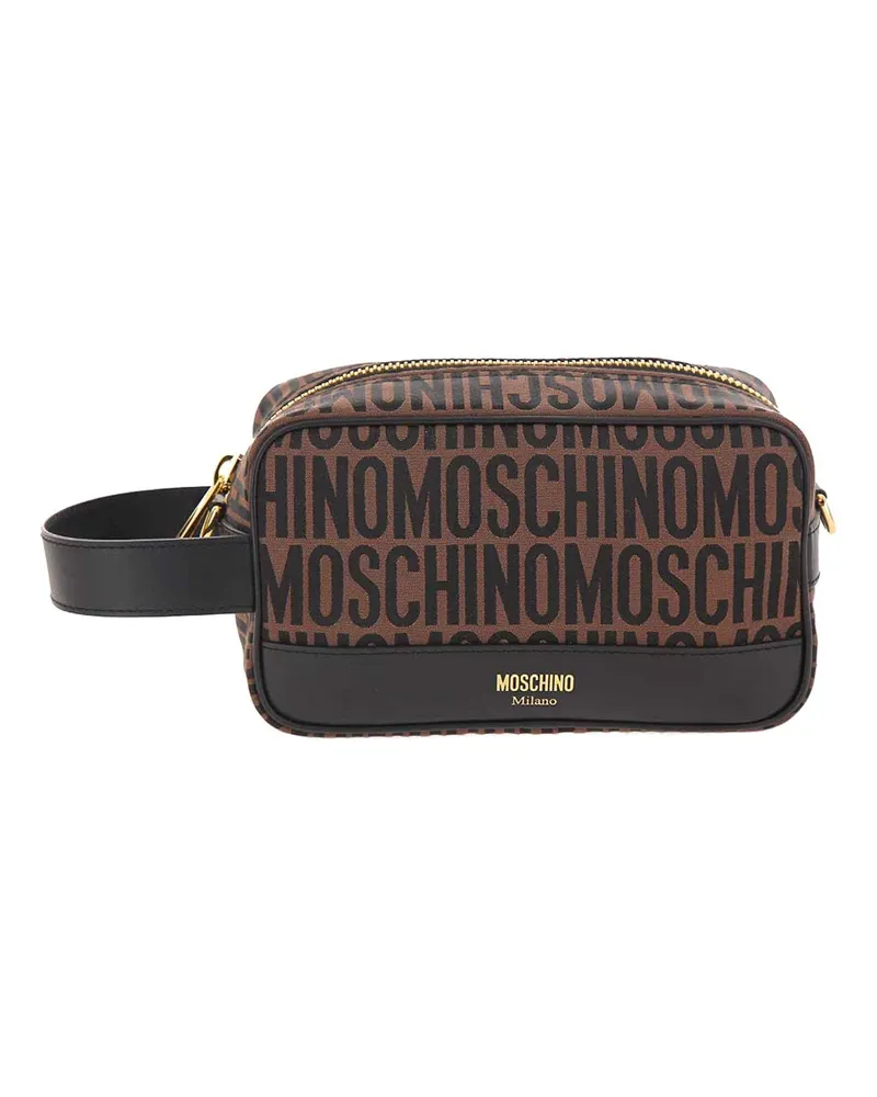 Moschino Clutch - Braun Braun
