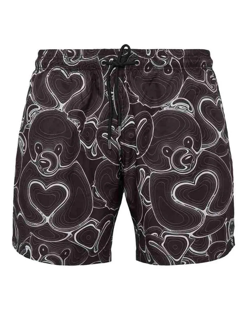 Philipp Plein Badehose - Schwarz Schwarz