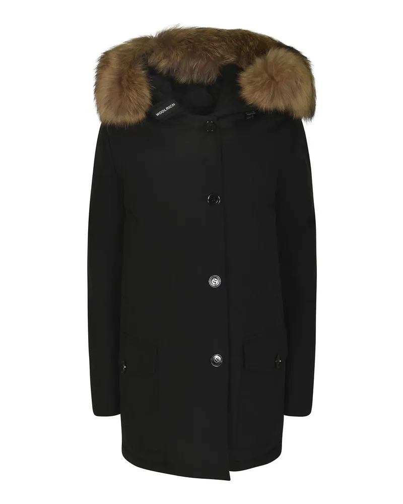 Woolrich Kurzer Mantel - Schwarz Schwarz