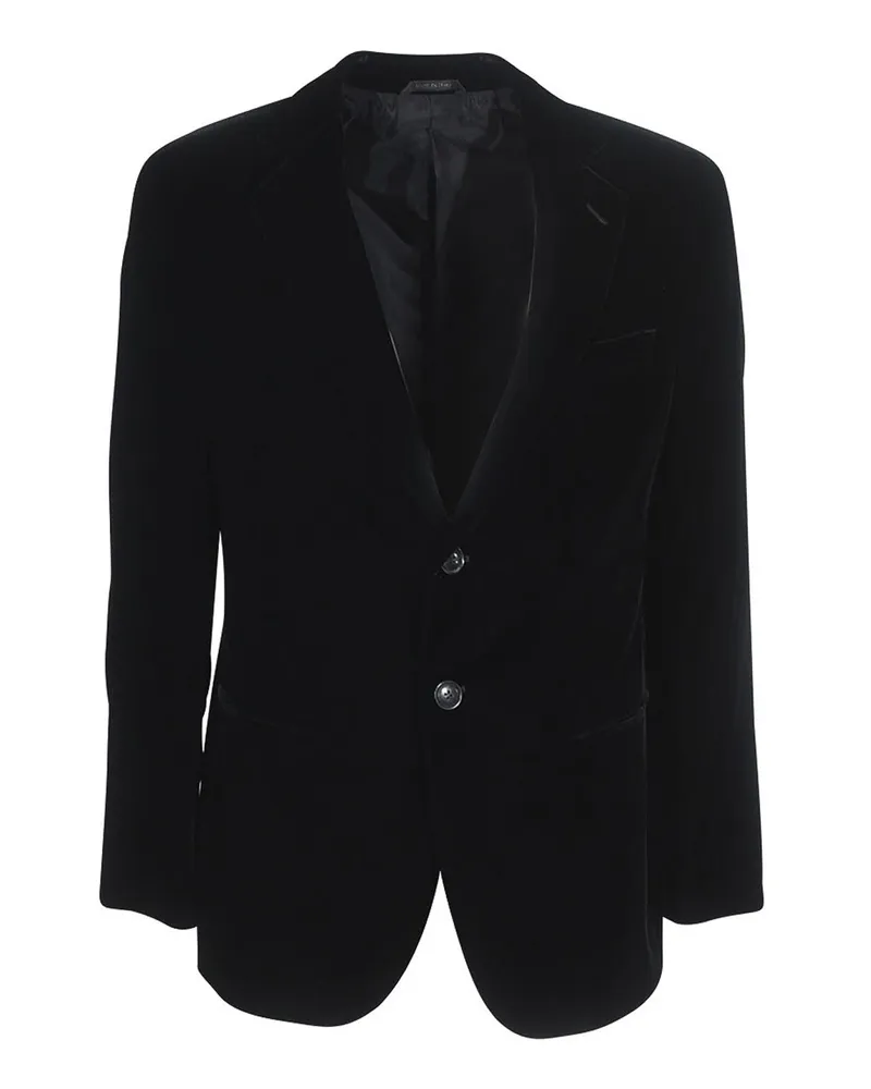Giorgio Armani Blazer - Schwarz Schwarz